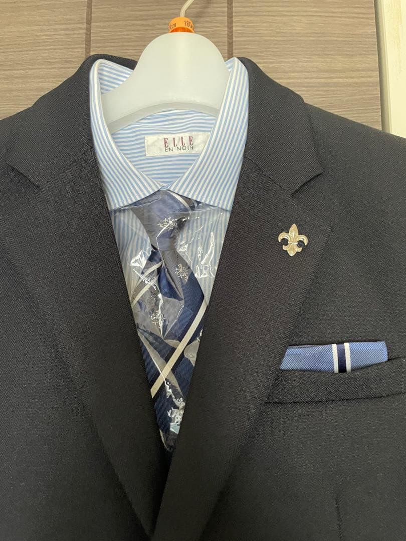 ☆エル☆ネイビー☆スーツ☆160☆卒業式☆セレモニー☆アン ノワール☆小学生☆男