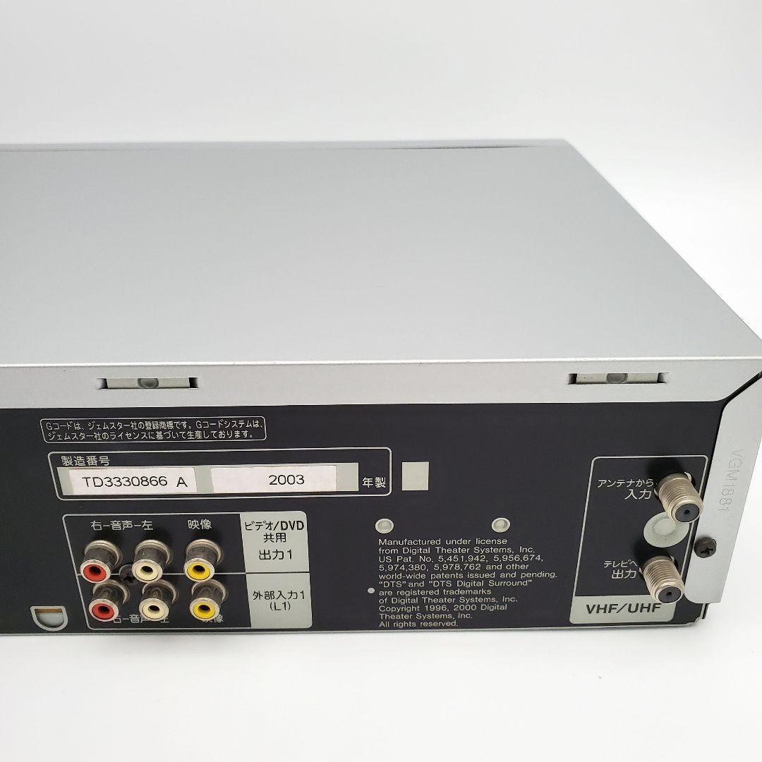 美品✨️パナソニック DVD VHS 一体型 ビデオデッキ NV-VP30