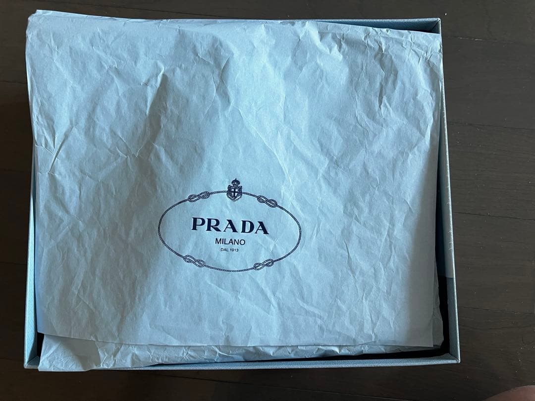 セール【大きめサイズの方必見】PRADAプラダ　厚底サンダル　キャメル