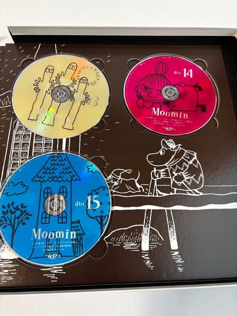 DVD 楽しいムーミン一家 コンプリートDVD-BOX 15枚組　初回限定生産版