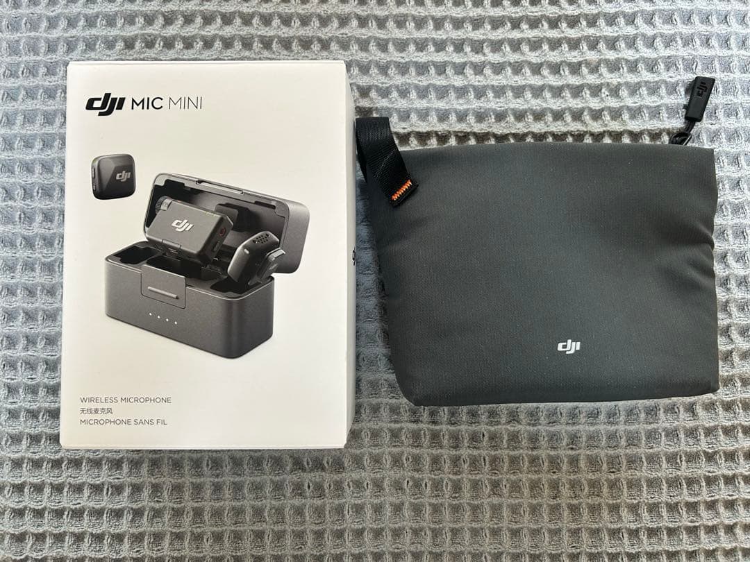 【美品】DJI Mic Mini ワイヤレスマイク