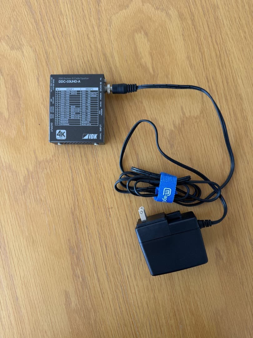 IDK 4K@60 EDIDエミュレーション DDC-03UHD-A