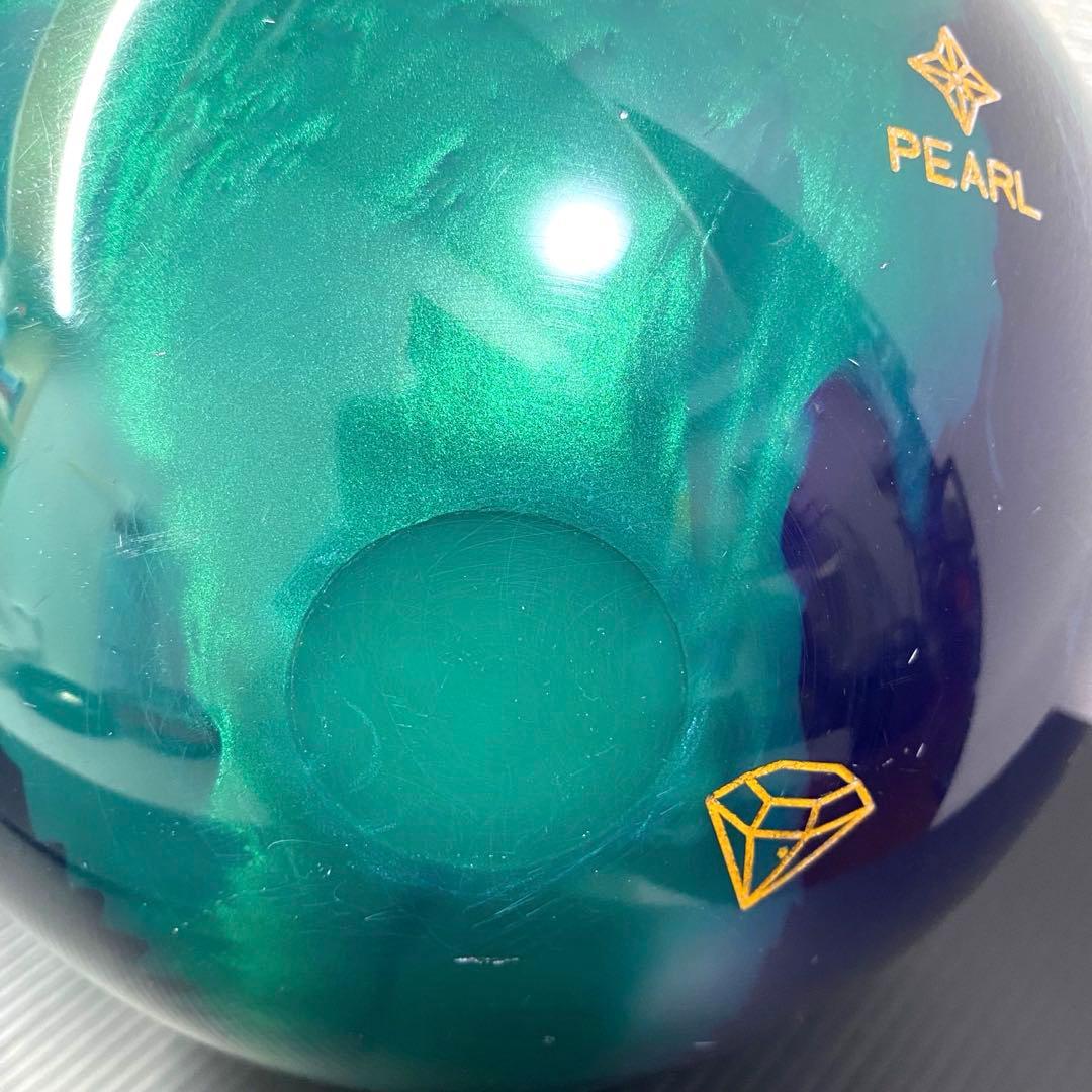 プラグ済み Gem Pearl 15P 人気 中古品 ボウリング ボール ロト