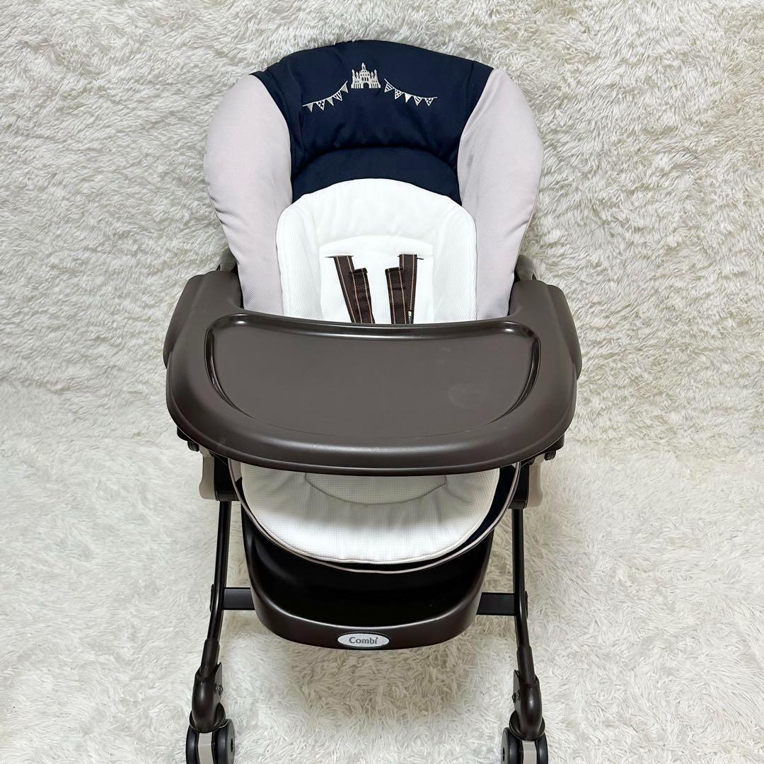 ✨美品✨COMBI ネムリラ シンプライト ハイローチェア テーブル