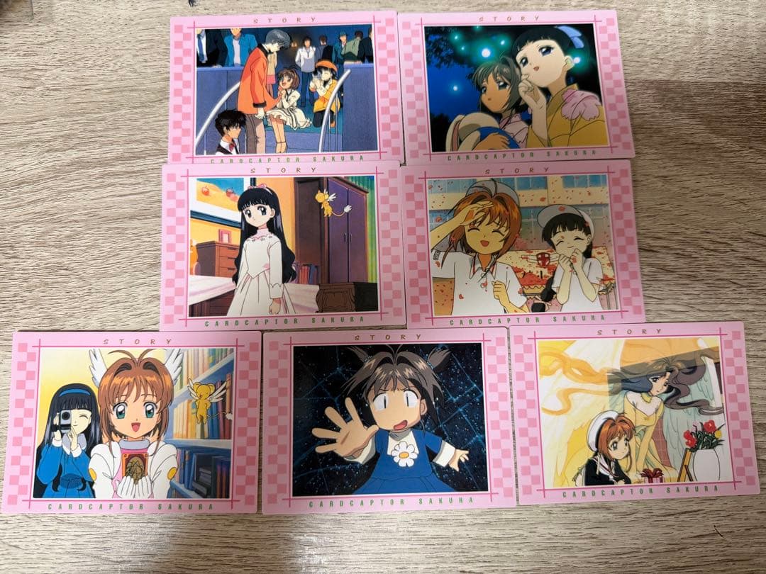 カードキャプターさくら カードダスマスターズ さくら　7枚セット