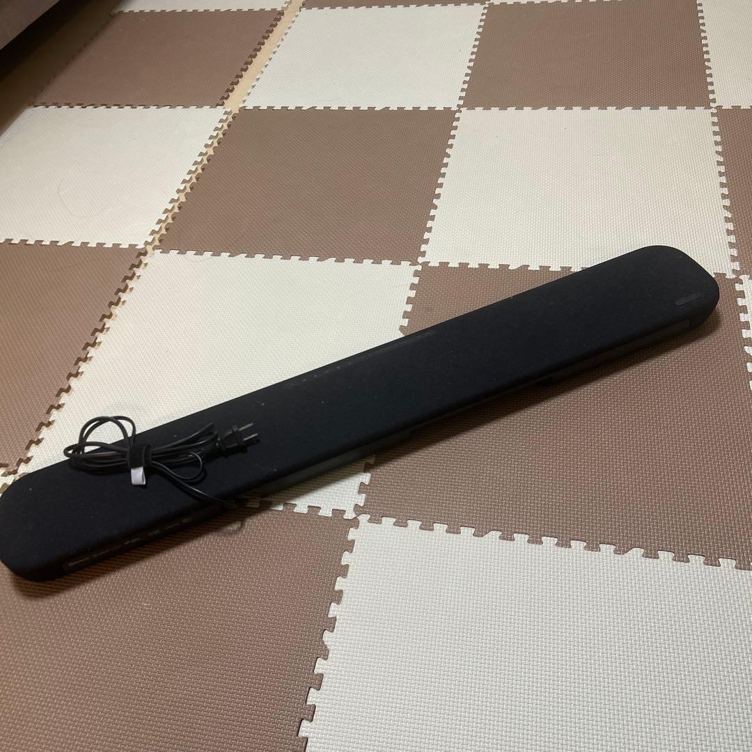 ブラック サウンドバー 電源コード付き