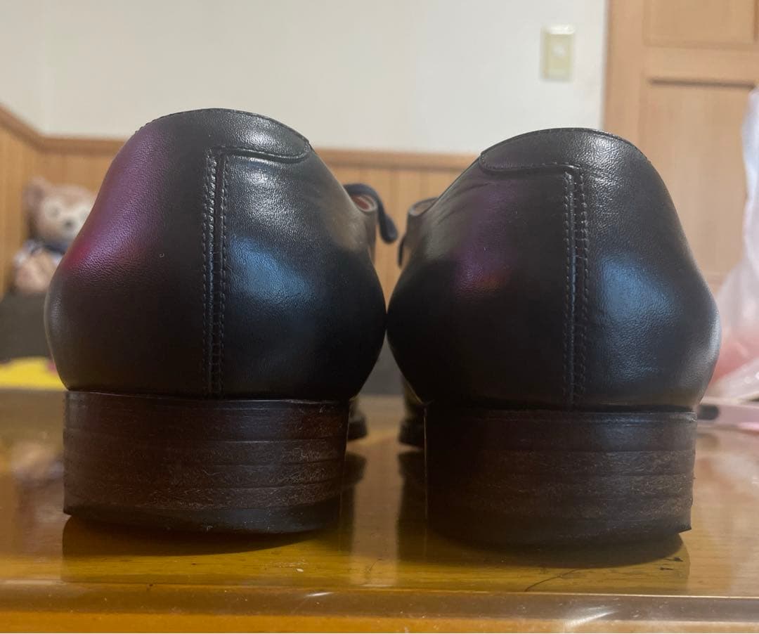 革靴 黒 forme ６サイズ (26.5〜27.0)