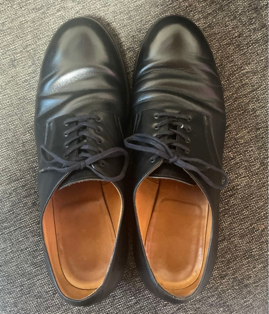 革靴 黒 forme ６サイズ (26.5〜27.0)