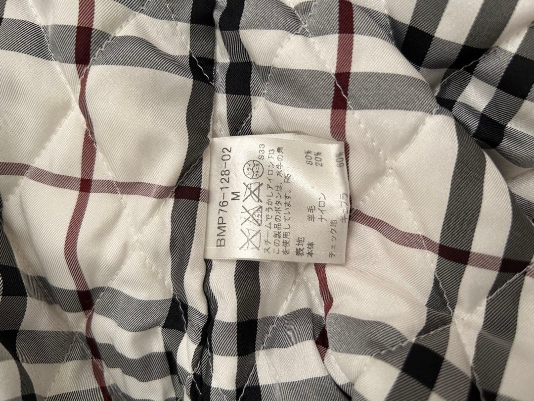 バーバリーダッフルコート(オフホワイト、Mサイズ)