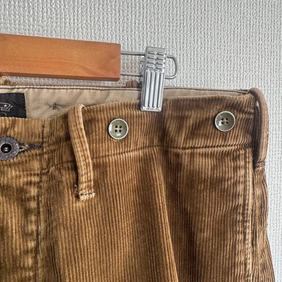 【レア】RRLコーデュロイカーゴパンツ　ブラウン　ラルフローレン 29