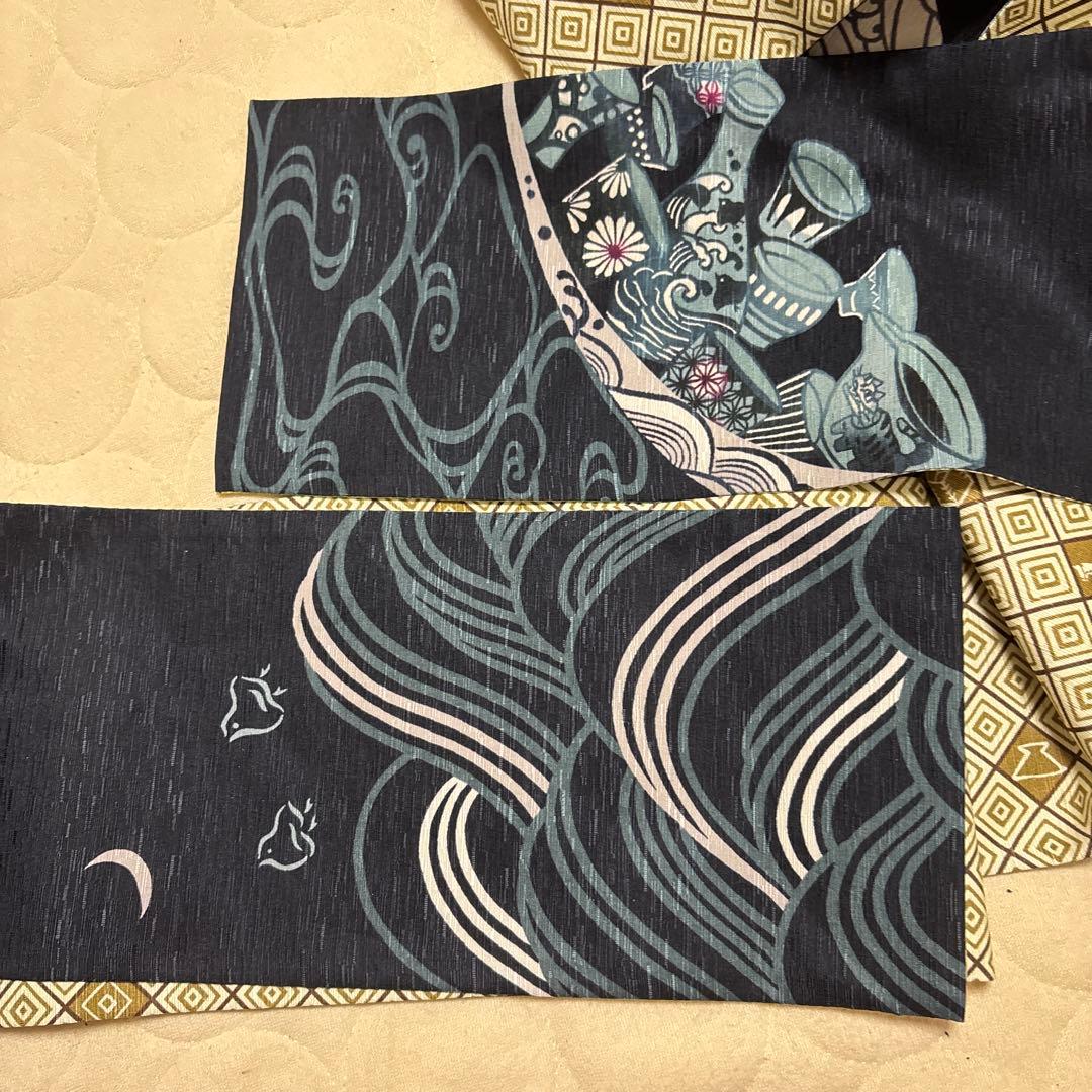 ワッカ WAKKA 半幅帯 正絹 425cm