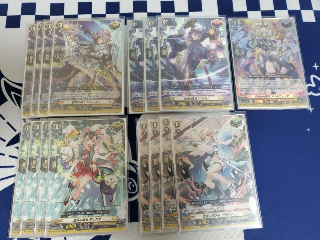 ゼ*ロ様 リィエルデッキ(1部高レアリティ)+調整パーツ