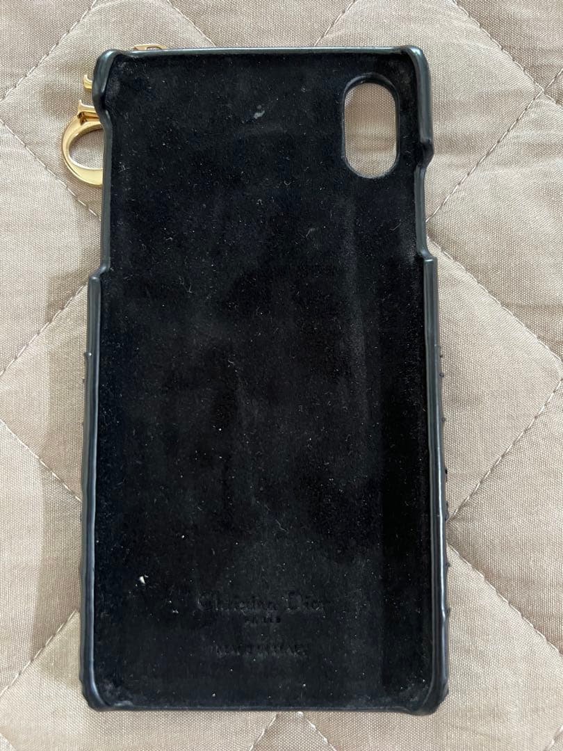 Christian Dior iPhoneケース ブラック（サイズ要確認）