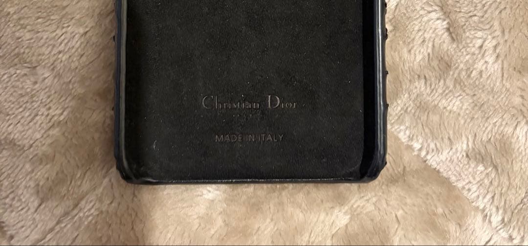 Christian Dior iPhoneケース ブラック（サイズ要確認）