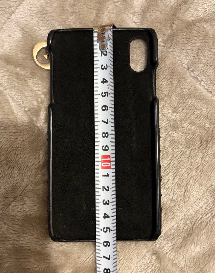 Christian Dior iPhoneケース ブラック（サイズ要確認）