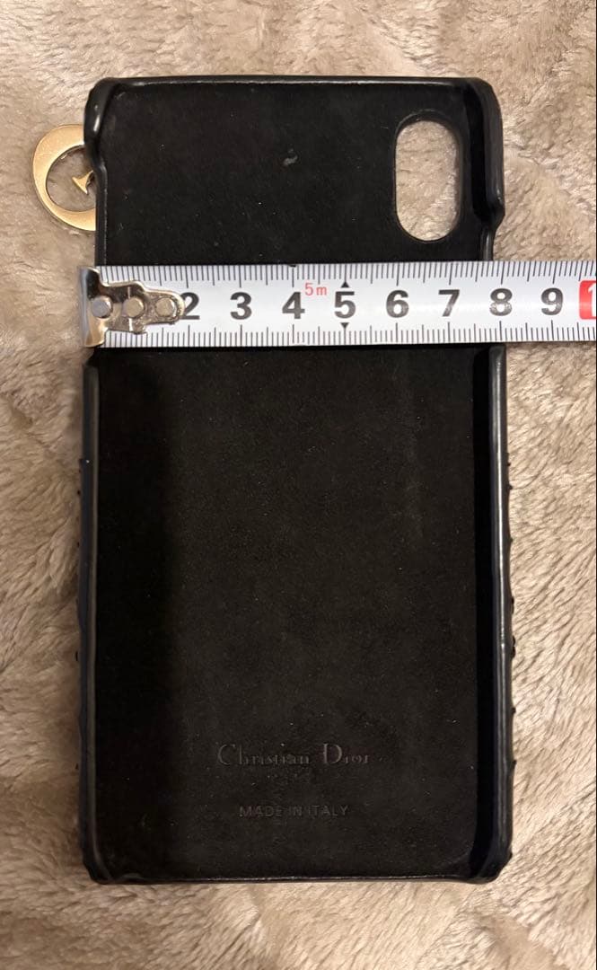 Christian Dior iPhoneケース ブラック（サイズ要確認）