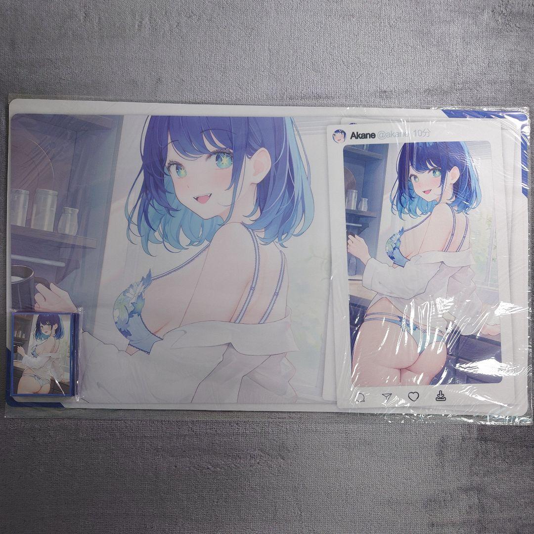 α4 推しの子 投稿&Yシャツ&ランジェリー 黒川あかね スリーブ&プレイマット