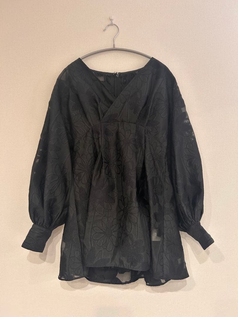 ワンピース Acka / jacquard mini dress