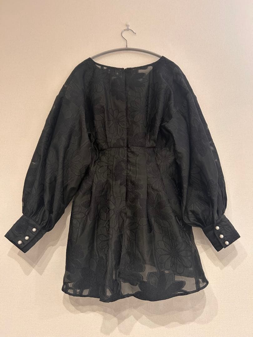 ワンピース Acka / jacquard mini dress