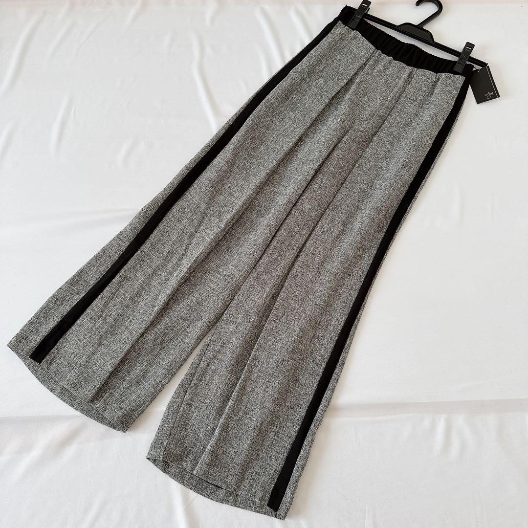 定価17000円◆新品タグ付き◆ヤマダヤ◆サイドラインツイードパンツ