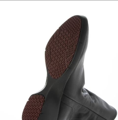 fitfit 新品24cm ◆ソフトレザーブーツ900(ブラック)