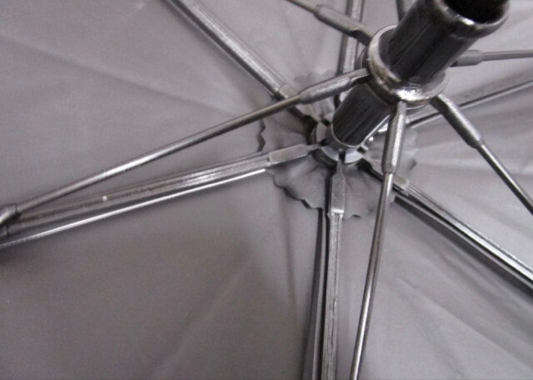 大人気 サンバリア100 3段折 コンパクト グレー 日傘 折りたたみ