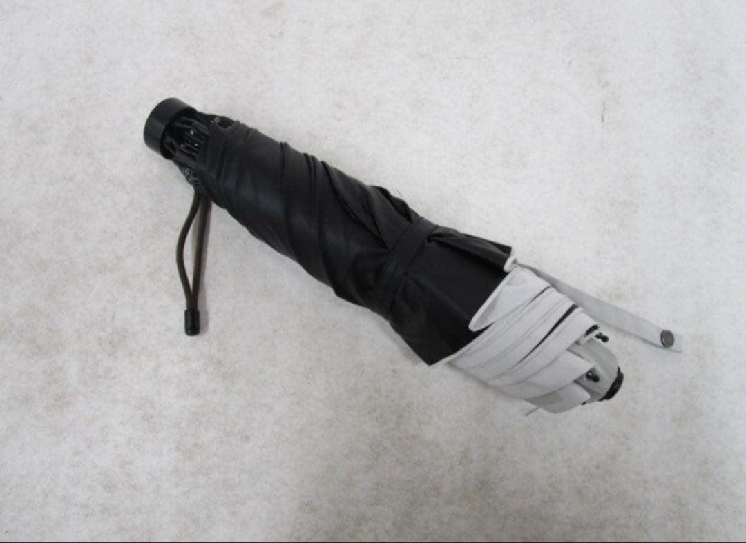 大人気 サンバリア100 3段折 コンパクト グレー 日傘 折りたたみ