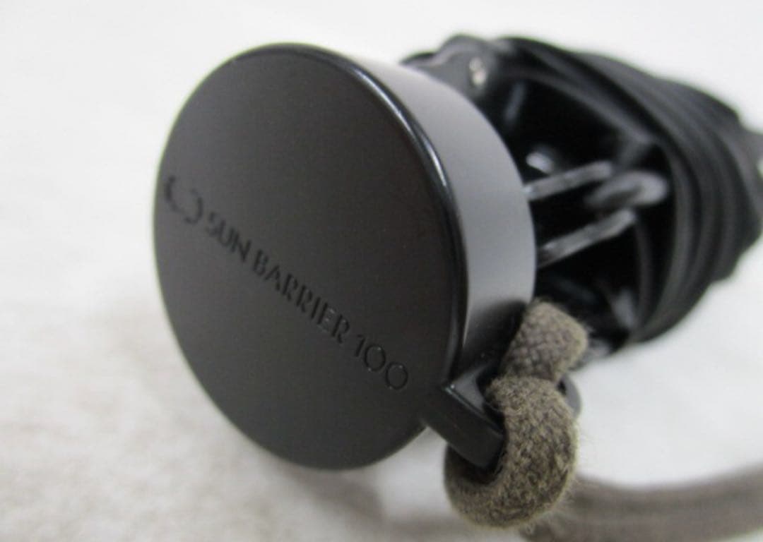 大人気 サンバリア100 3段折 コンパクト グレー 日傘 折りたたみ