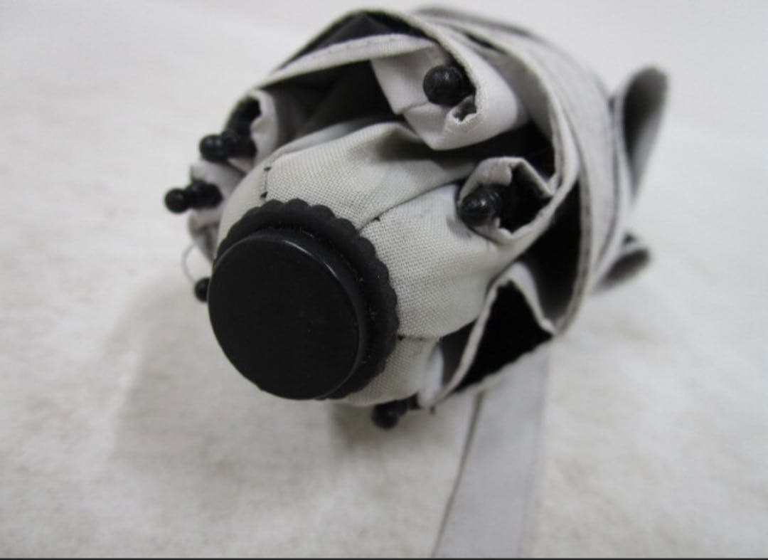 大人気 サンバリア100 3段折 コンパクト グレー 日傘 折りたたみ