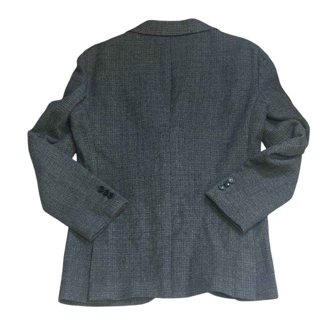 美品 希少　ロロピアーナ×エディフィス ツイードジャケット グレー 46