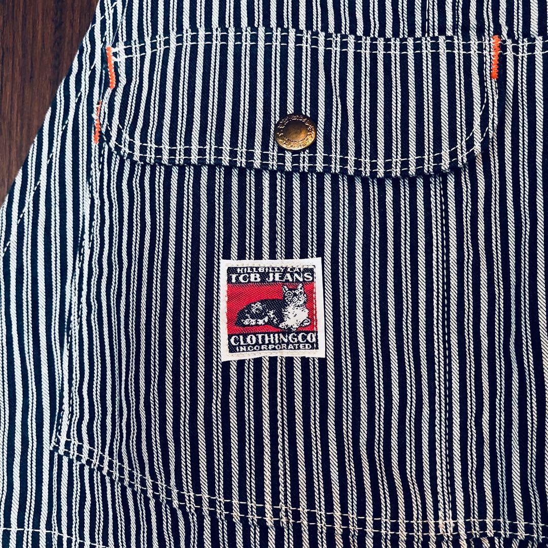 パンツ TCB WRECKING CREW PANTS RANDOM HICKORY