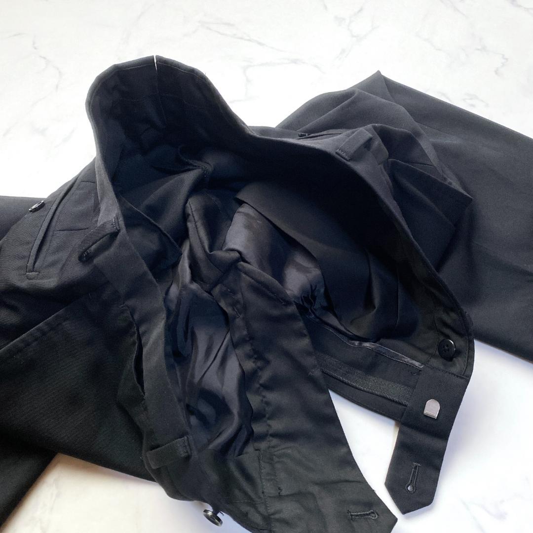 トゥモローランド NIKKE スリーピース スーツ セットアップ 黒 48