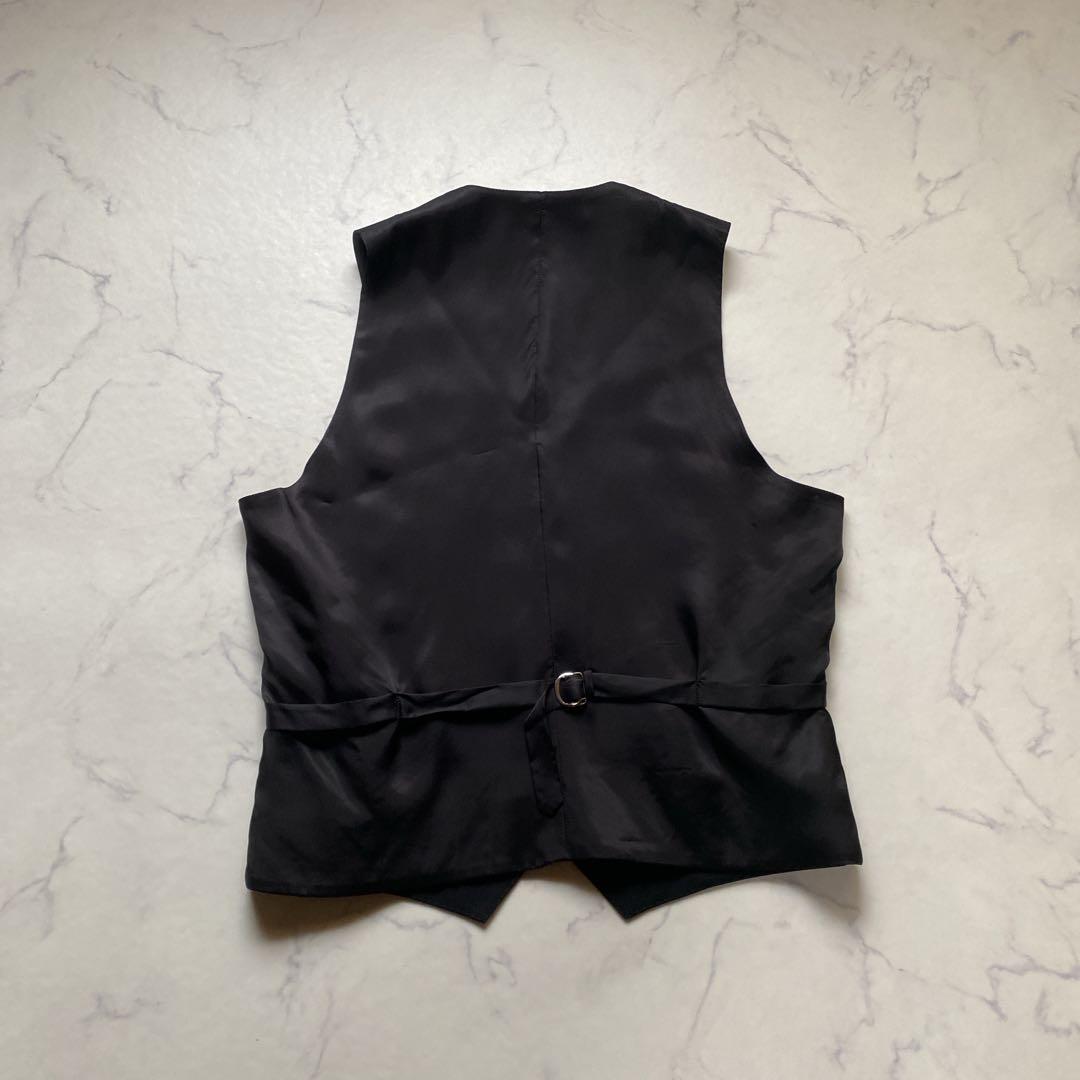 トゥモローランド NIKKE スリーピース スーツ セットアップ 黒 48