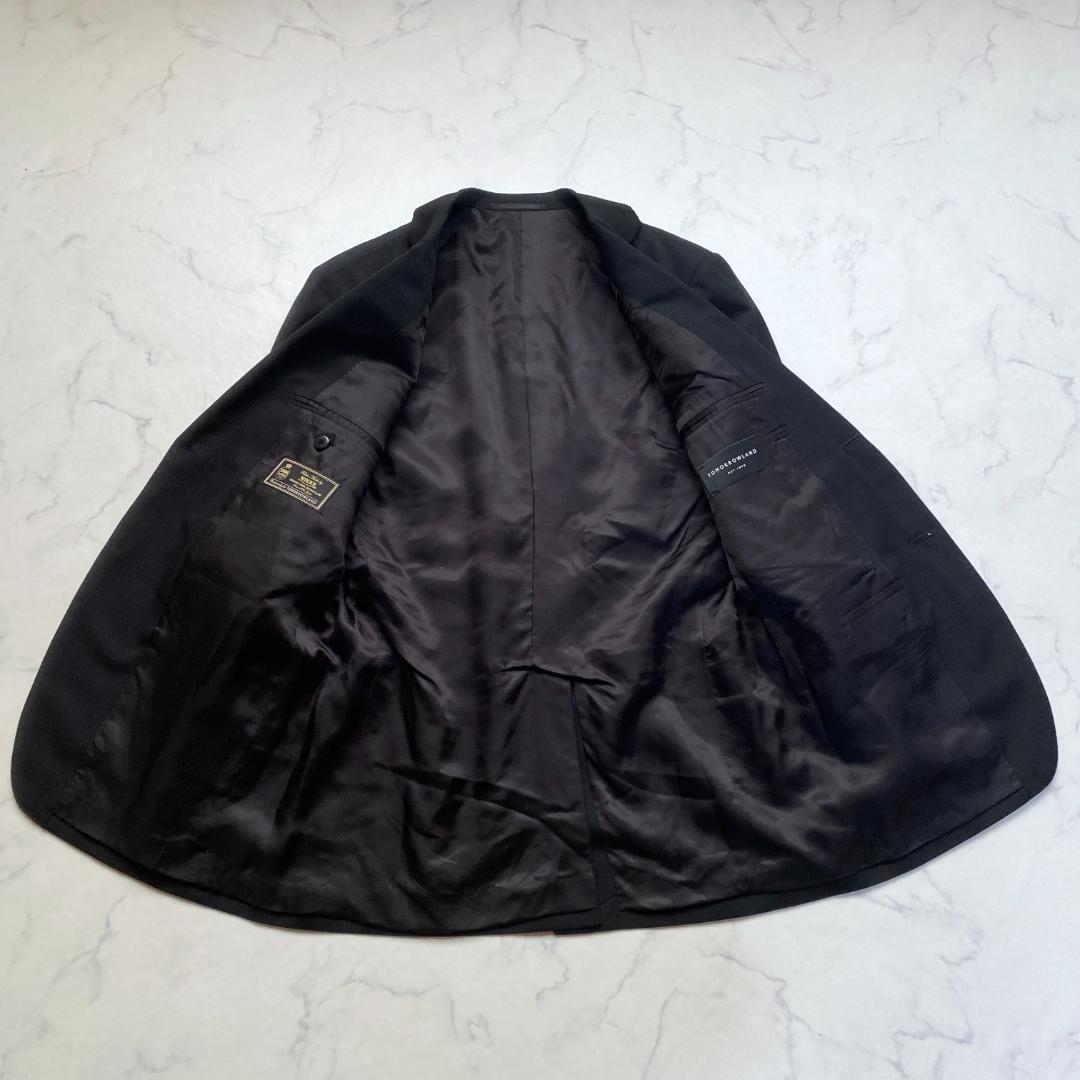 トゥモローランド NIKKE スリーピース スーツ セットアップ 黒 48