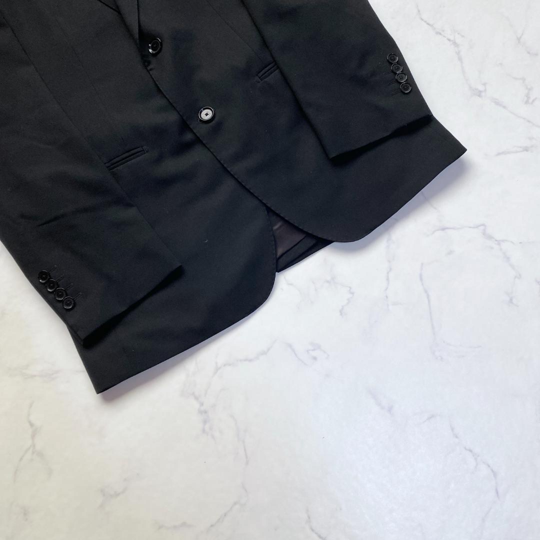 トゥモローランド NIKKE スリーピース スーツ セットアップ 黒 48