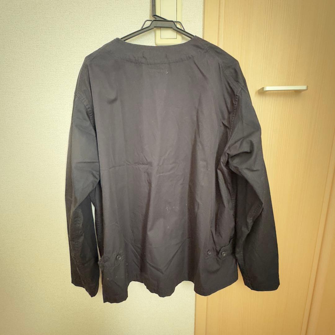 ENGINEERED GARMENTS ブラック ノーカラージャケット L