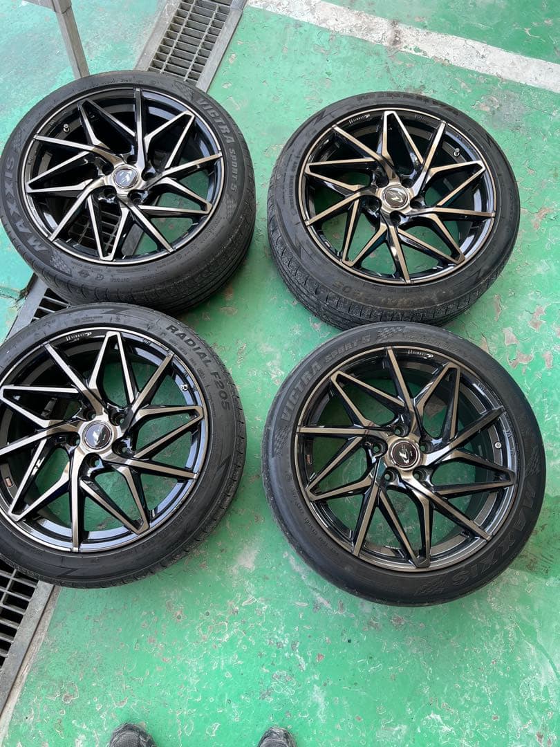 タイヤ・ホイール Leonis 18inch 8.5 114.3