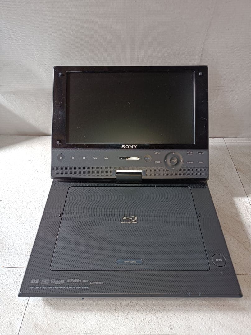 [八6558] SONY ポータブルブルーレイディスク/DVDプレーヤー