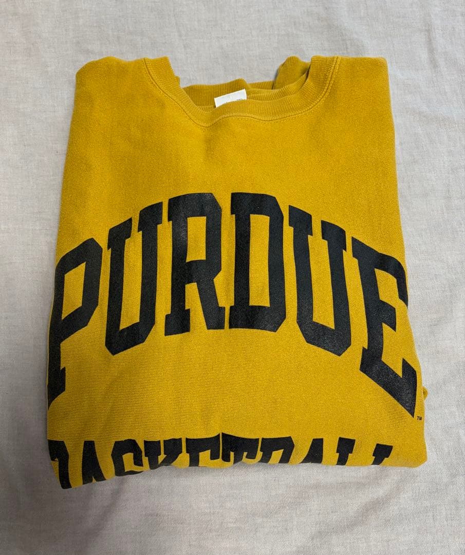 90s Champion ゴールド リバースウィーブ 刺繍タグ