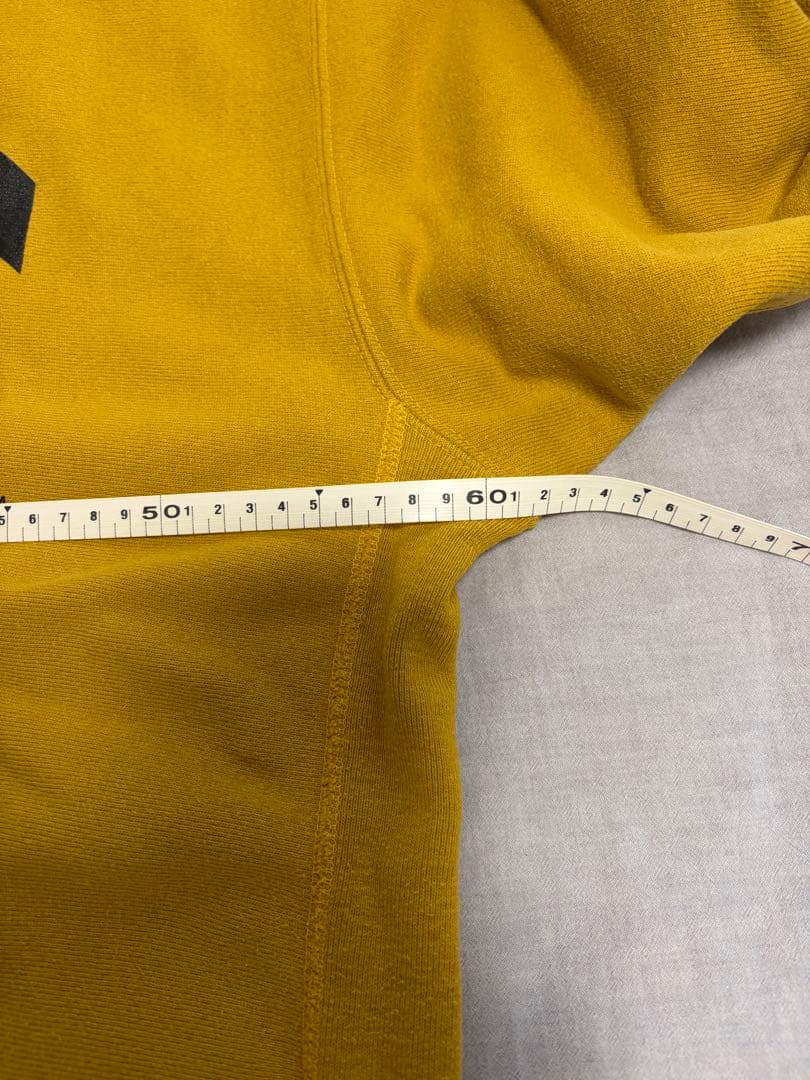 90s Champion ゴールド リバースウィーブ 刺繍タグ