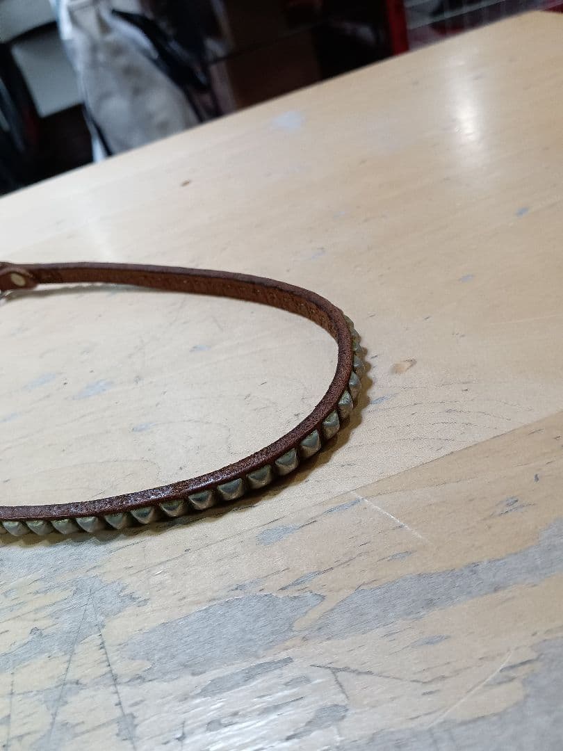 ＨＴＣ（ＵＳＡ）スタッズ付きレザーウォレットチェーン