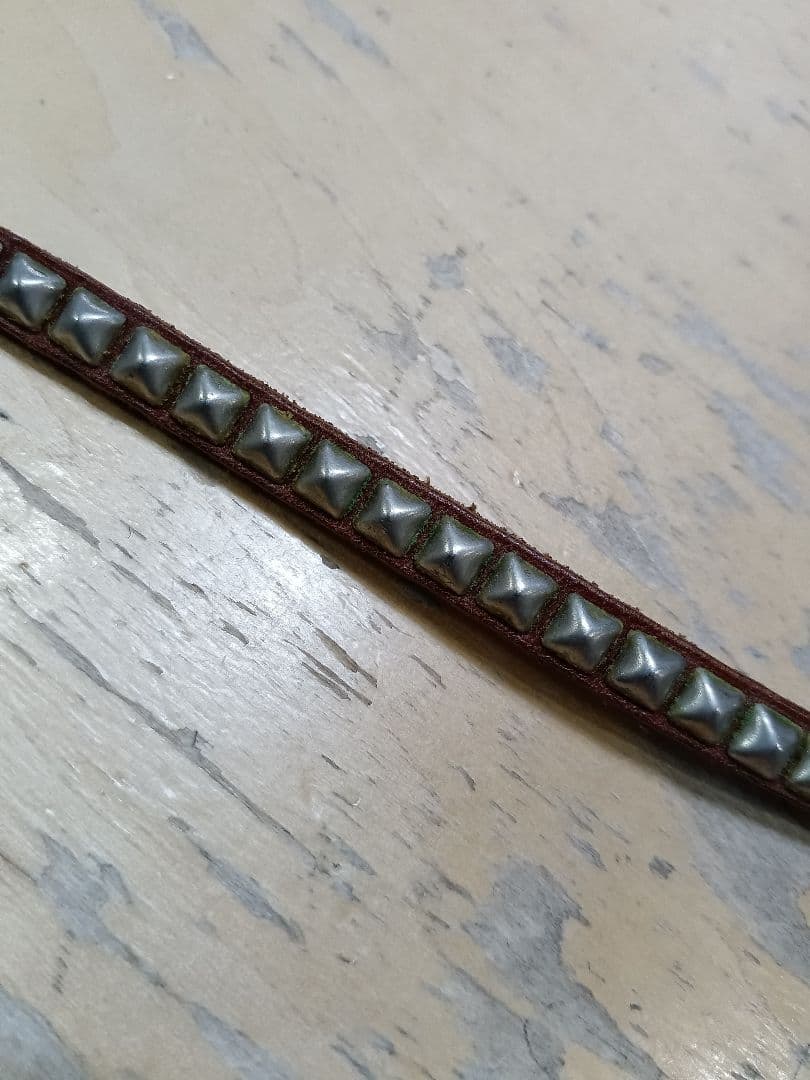 ＨＴＣ（ＵＳＡ）スタッズ付きレザーウォレットチェーン