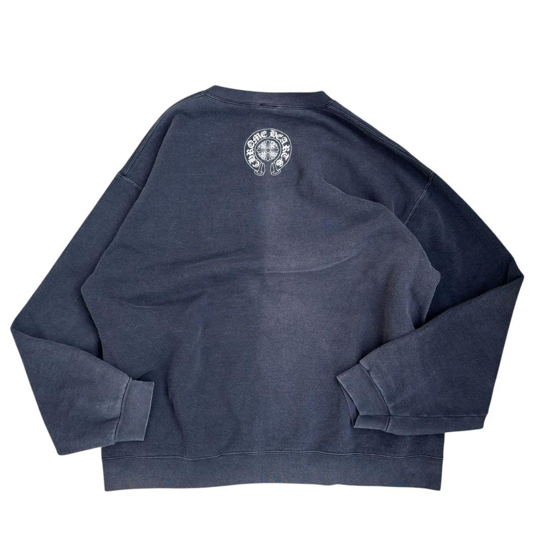 90s USA製 Chrome Hearts フェード クロムハーツ スウェット