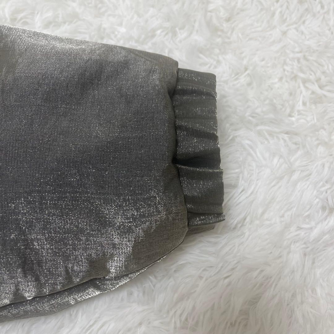 ダナキャランDKNY メタリック シルバー ダウンジャケット ヴィンテージ90s