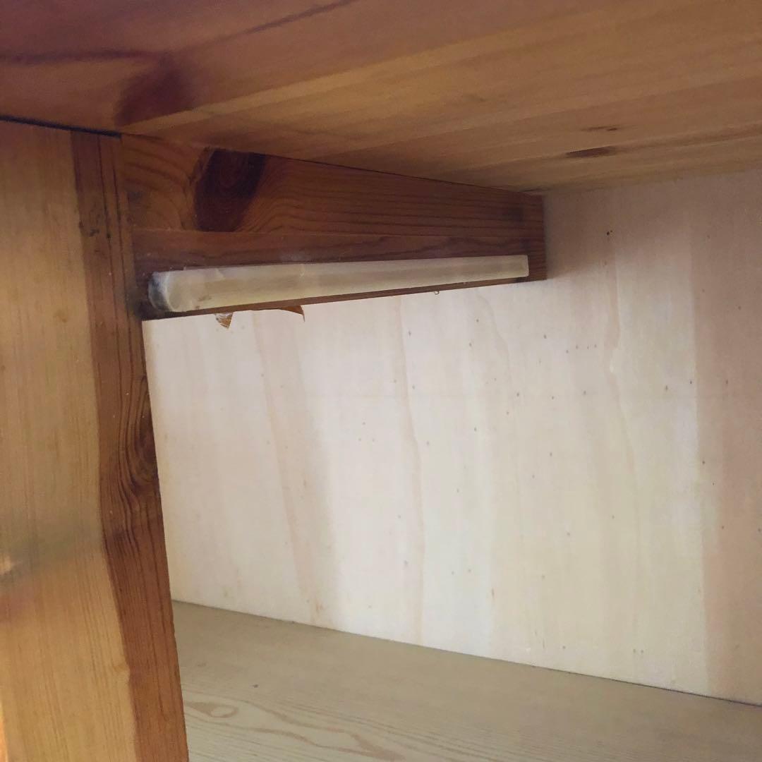 Alex　パイン無垢材　天然木　ナチュラルウッド カントリー風キャビネット