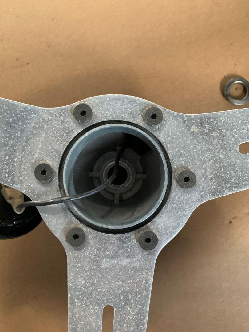 ウッド アルミ ステアリング 3本スポーク