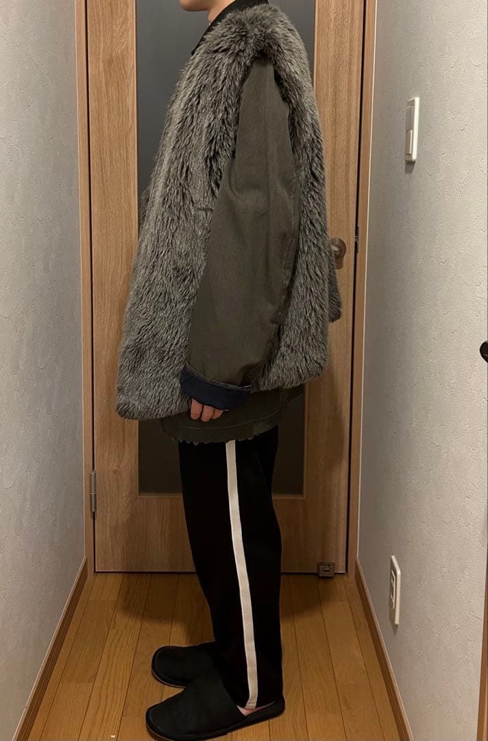 NAMACHEKO フェイクファーベスト