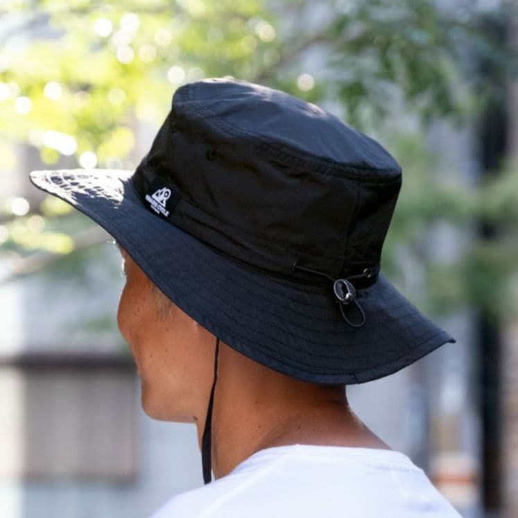 【スマイル1番】　木梨サイクル　撥水ハット　ブラック　完売品