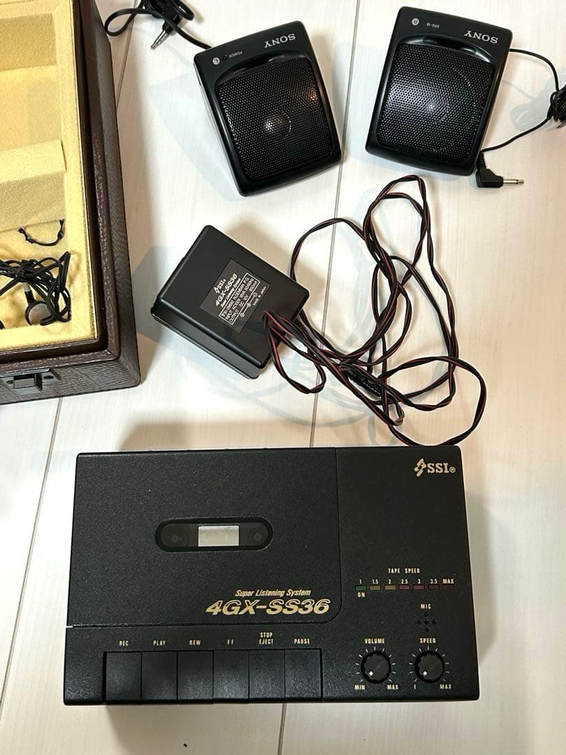 速聴機＆脳力開発・成功プログラム一式　SSI 4GX-SS36 変則 SONY