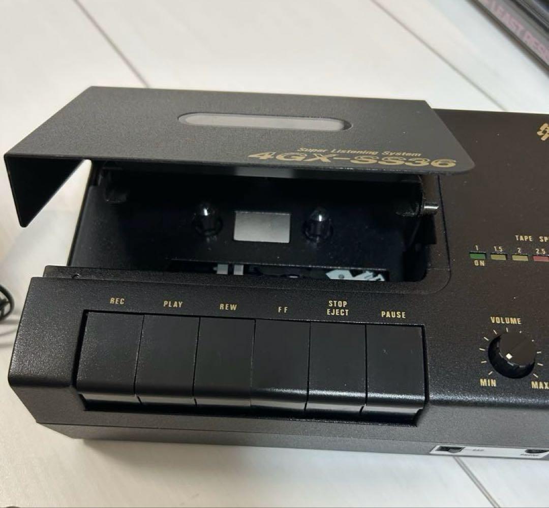 速聴機＆脳力開発・成功プログラム一式　SSI 4GX-SS36 変則 SONY